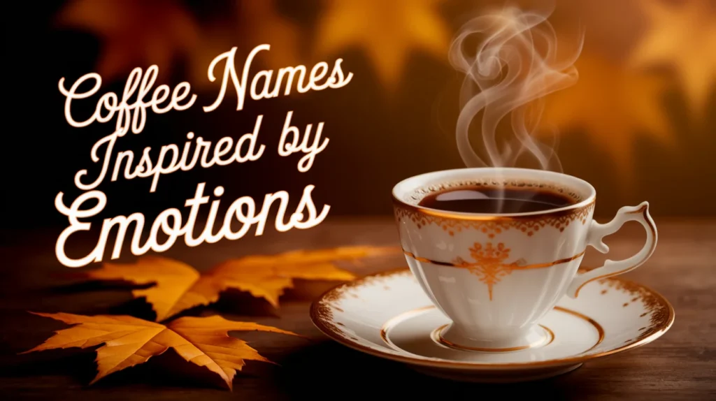 Coffee Names Inspired by Emotions