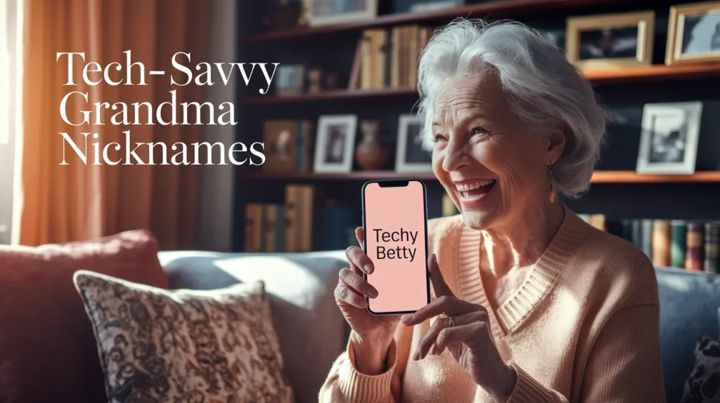 Tech-Savvy Grandma Nicknames