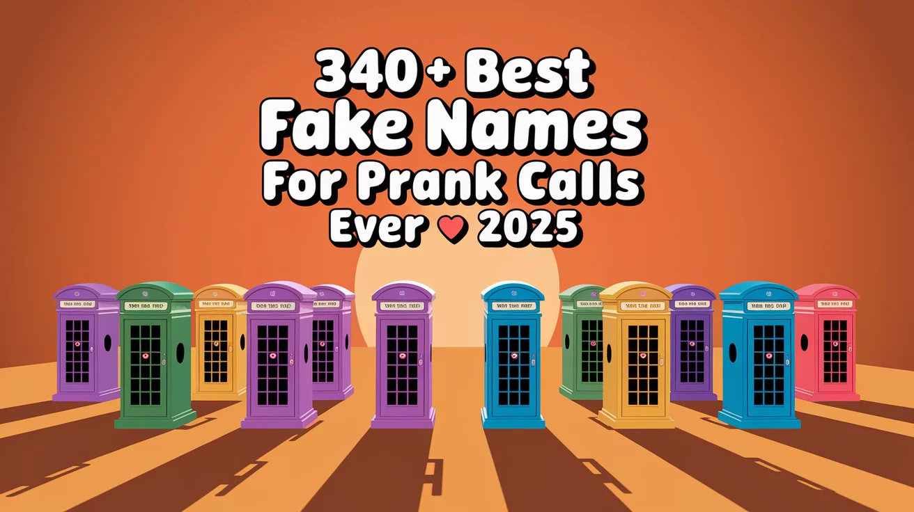 Best Fake Names for Prank Calls