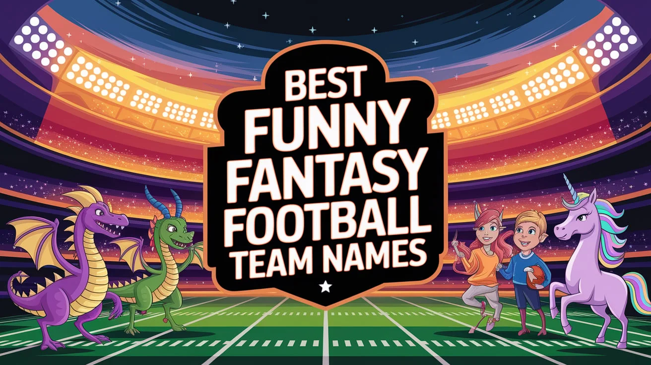 Best Funny Fantasy Football Team Names