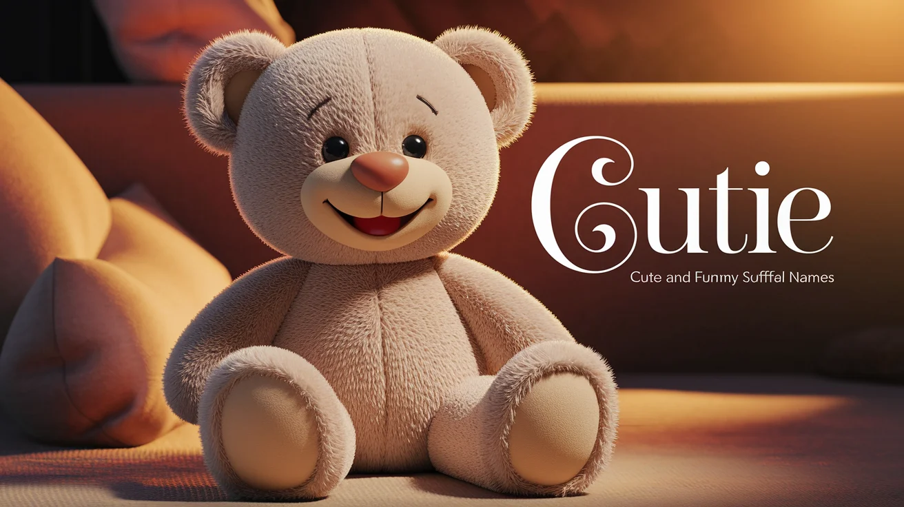 Cute & Funny Stuffed Animal Names