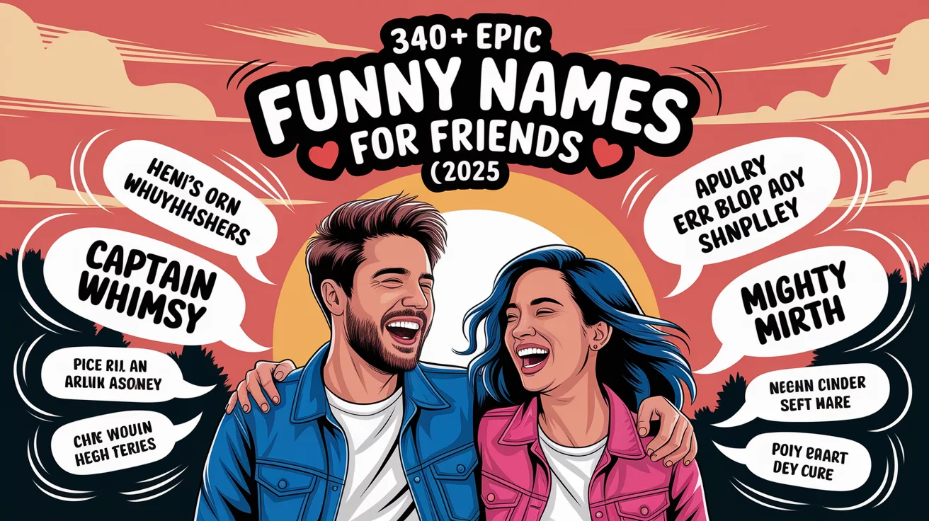Epic Funny Names for Friends