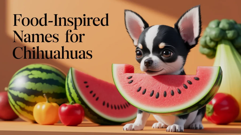 Food-Inspired Names for Chihuahuas