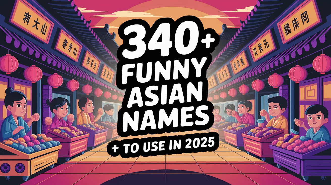 Funny Asian Names