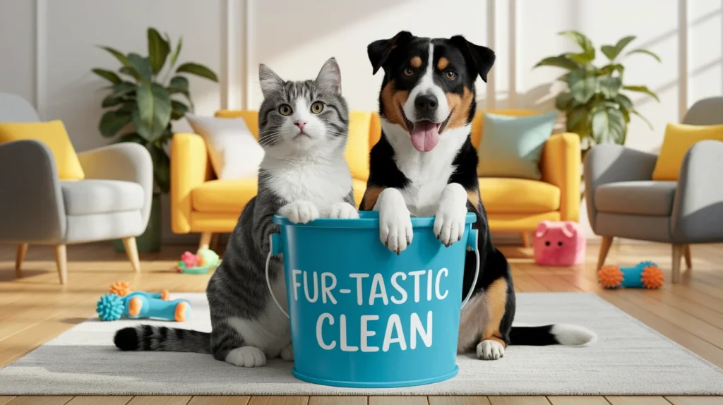 Funny Cleaning Names for Pet-Friendly Services