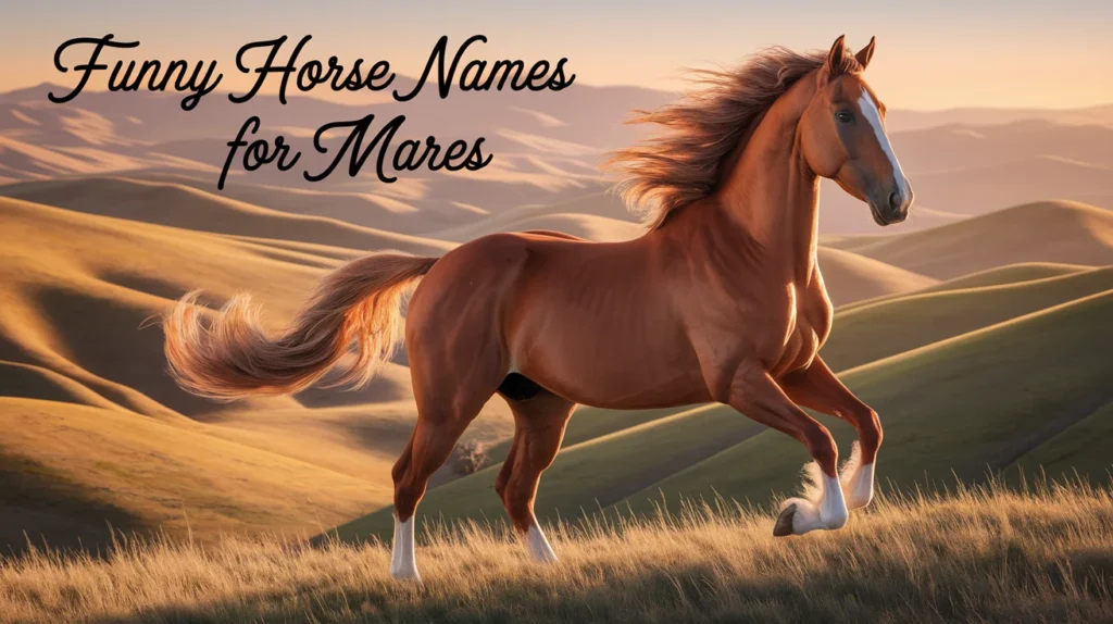 Funny Horse Names for Mares