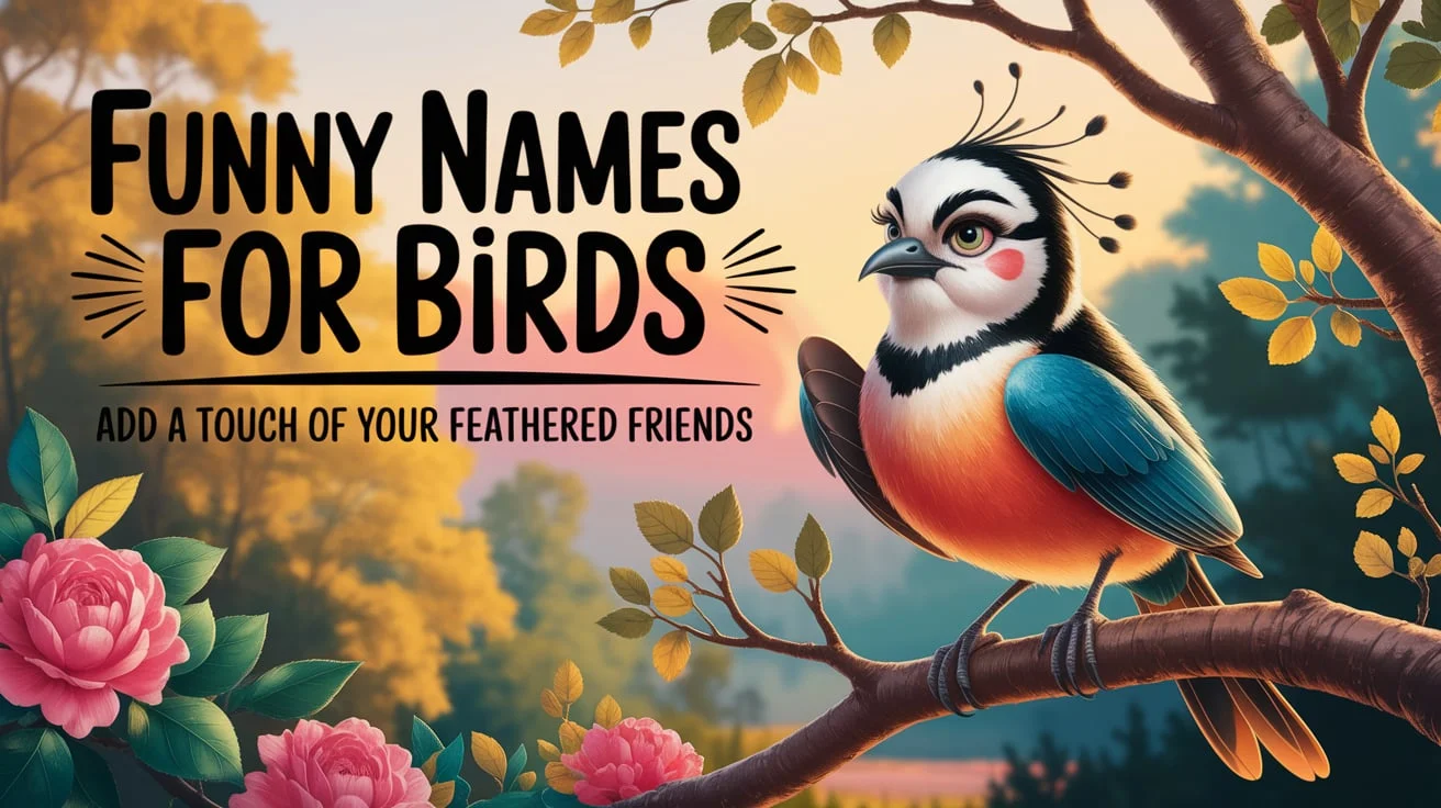 Funny Names For Birds: Add a Touch of Your Feathered Friends