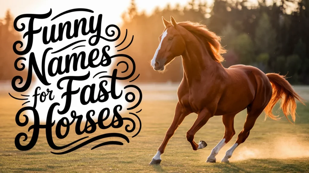 Funny Names for Fast Horses