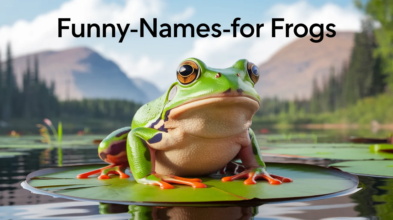 Funny Names For Frogs