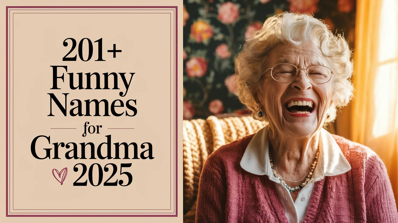 Funny Names for Grandma