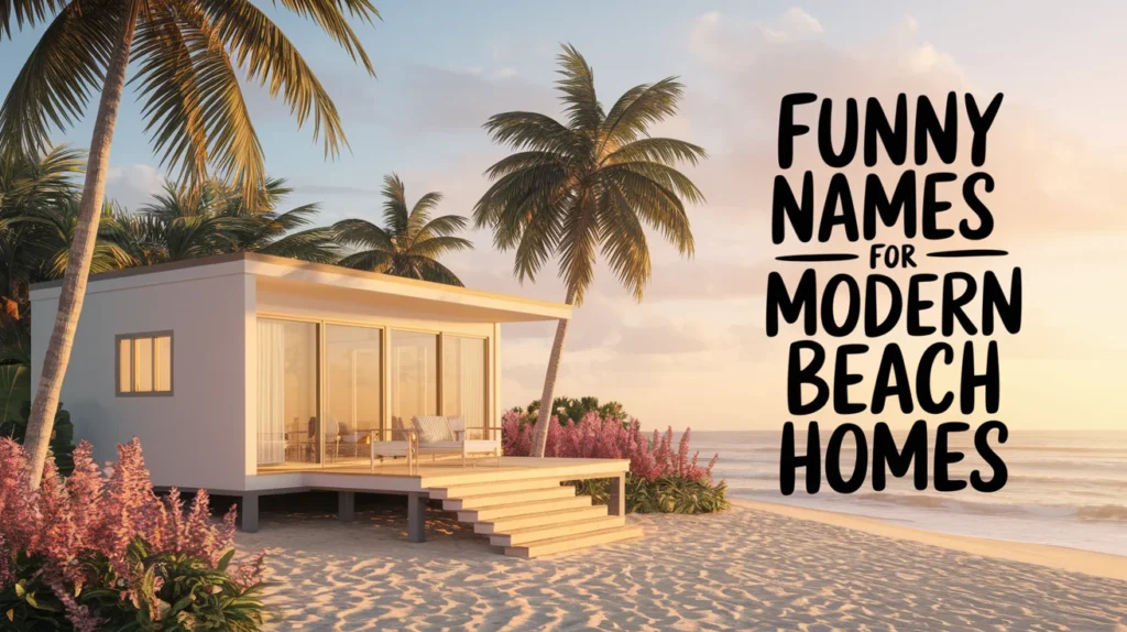 Funny Names for Modern Beach Homes