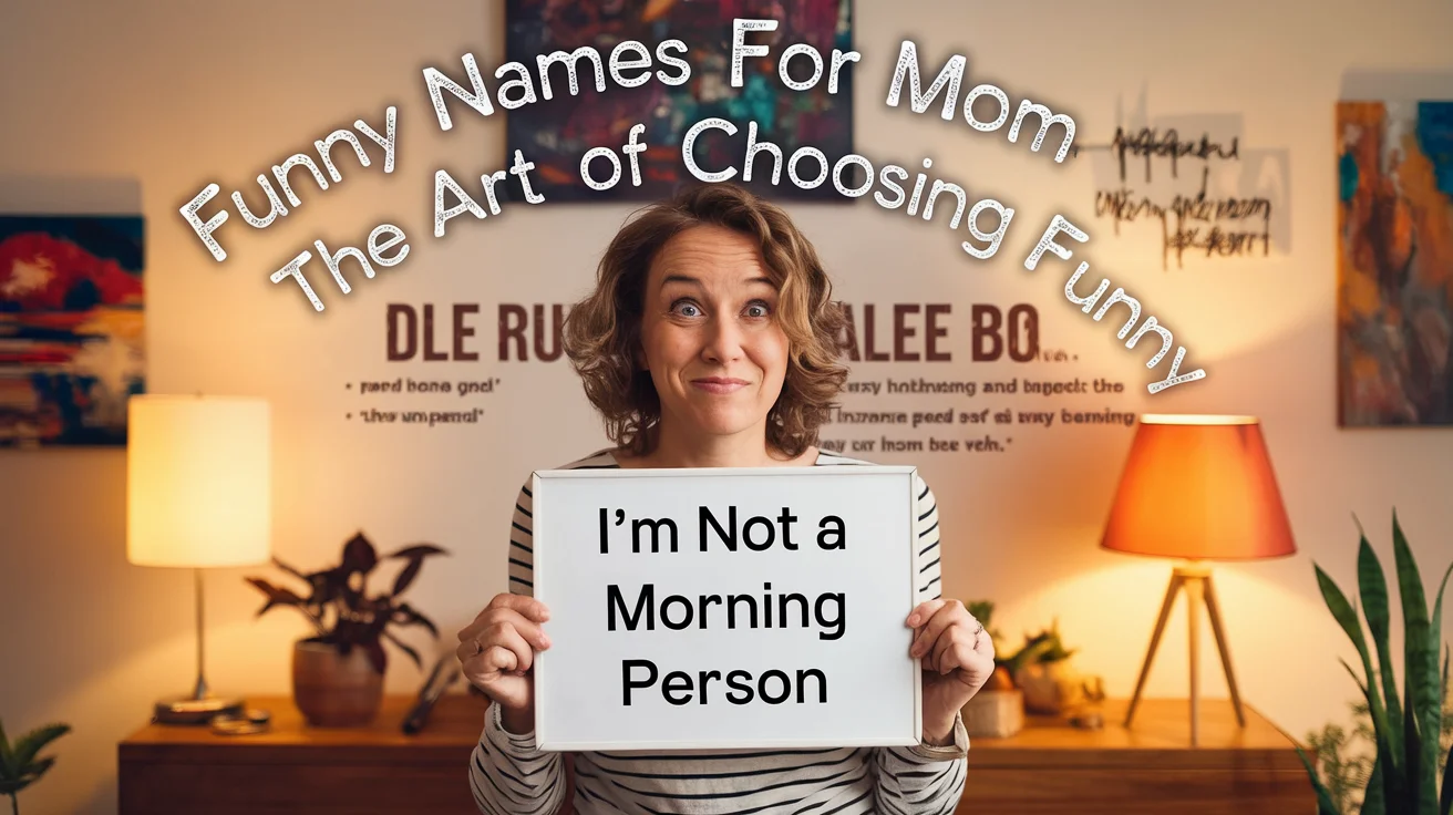 Funny Names For Mom: The Art Of Choosing Funny