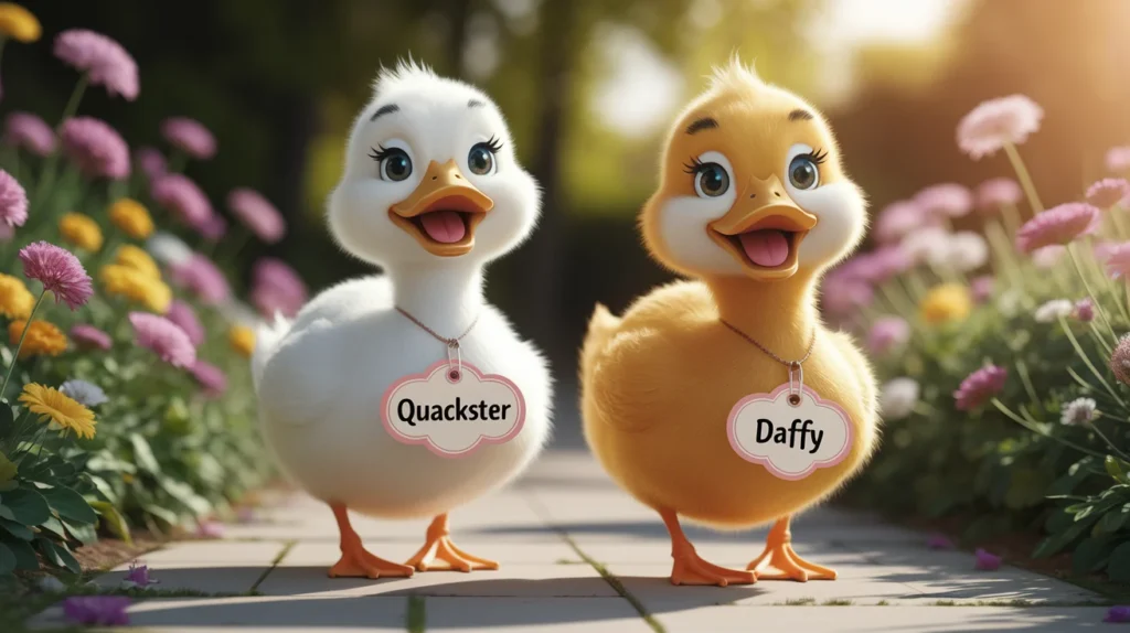 Funny Names for Pet Ducks