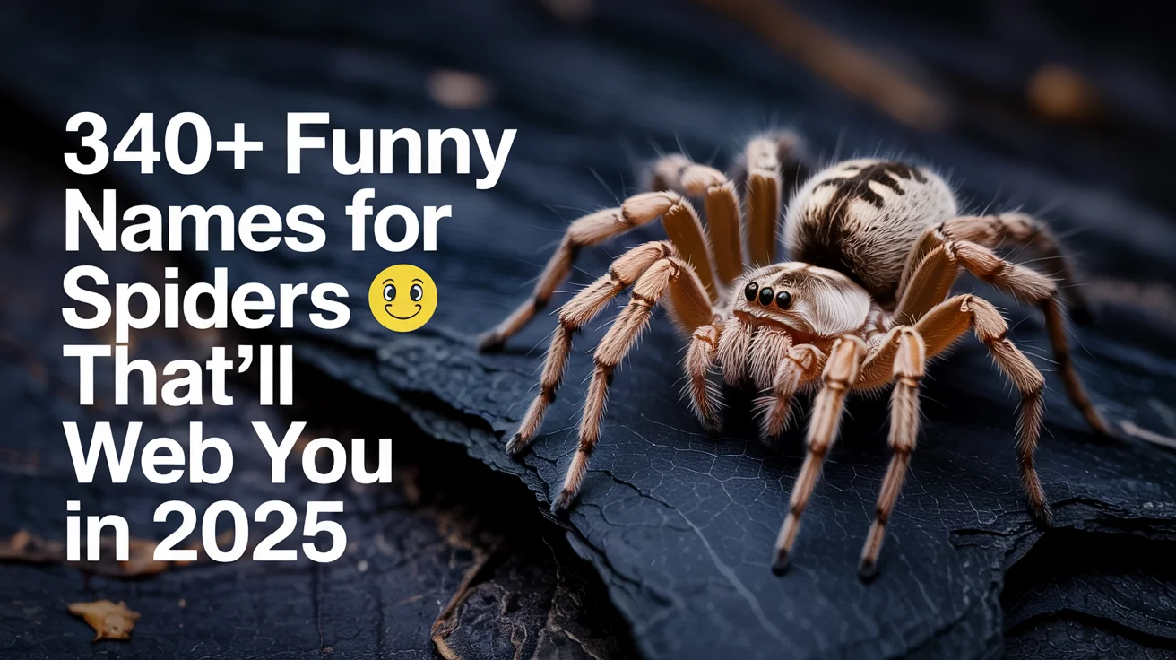 Funny Names For Spiders