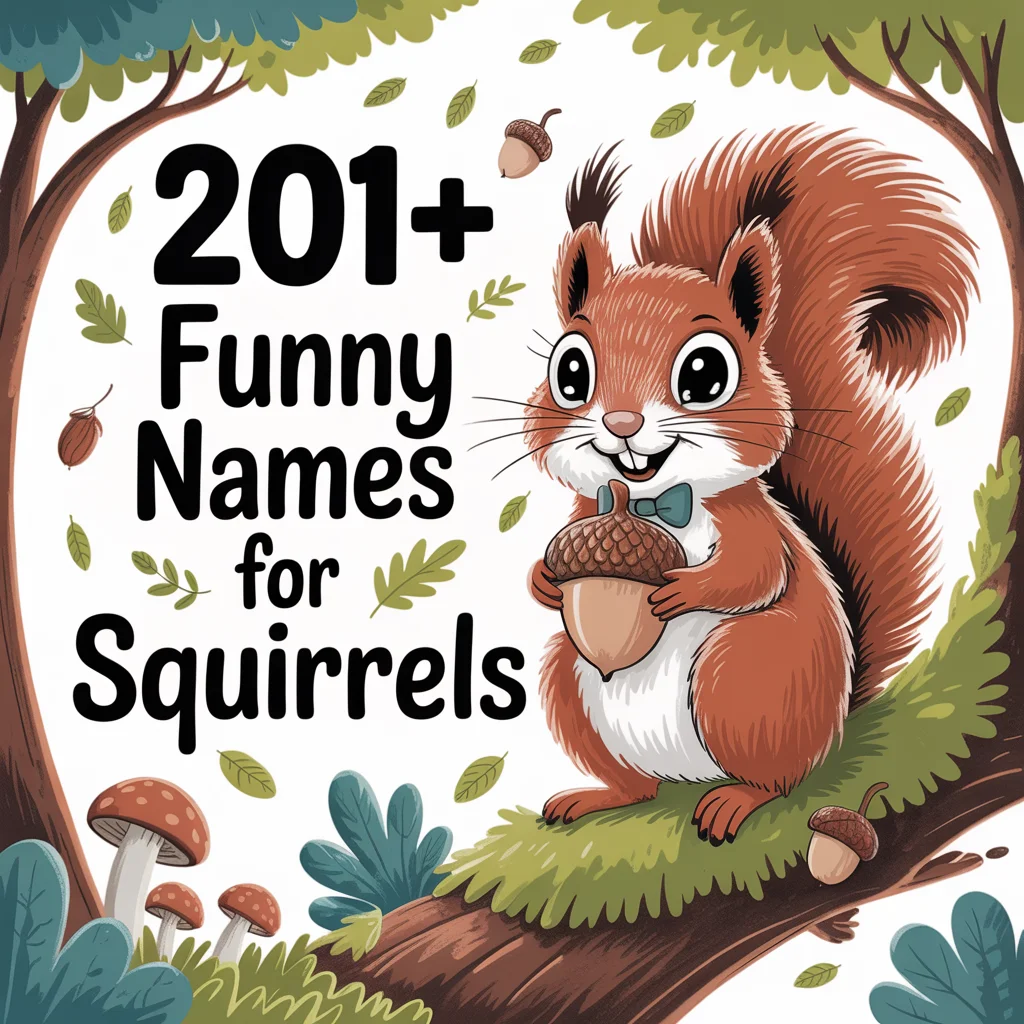 Funny Names for Squirrels