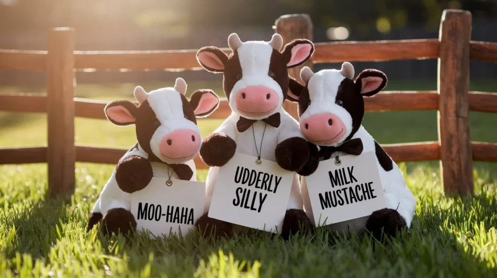 Funny Names for Stuffed Cows