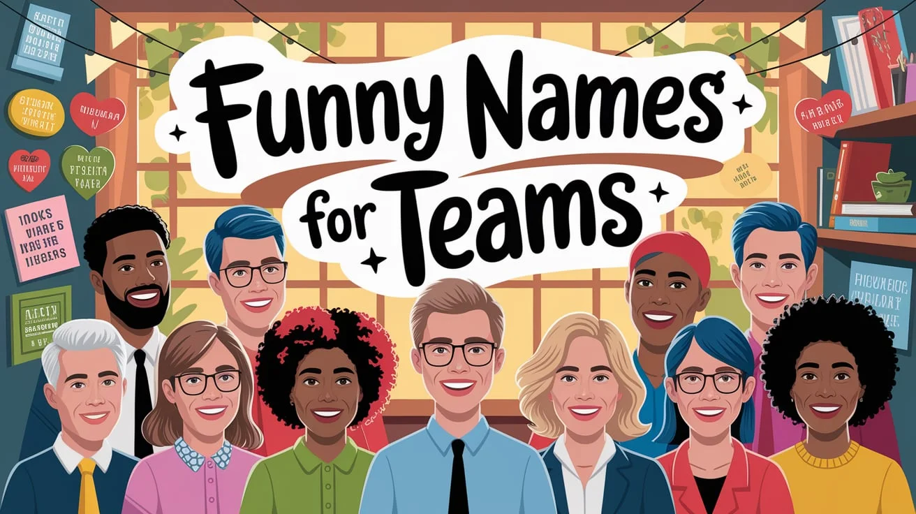 Funny Names for Teams: Heartfelt to Expressive Team Naming