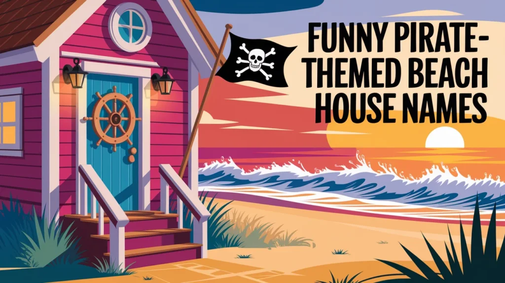 Funny Pirate-Themed Beach House Names