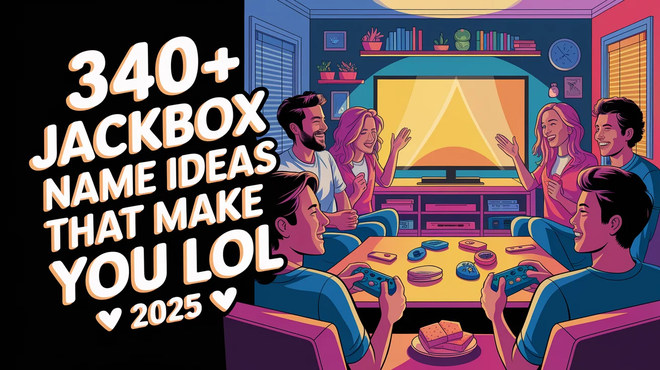 Jackbox Name Ideas