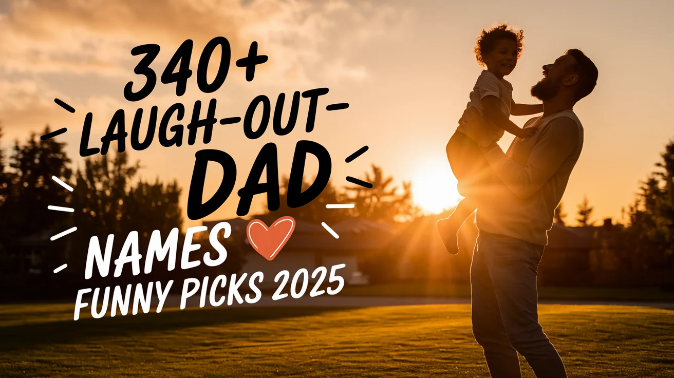 Laugh-Out-Loud Dad Names