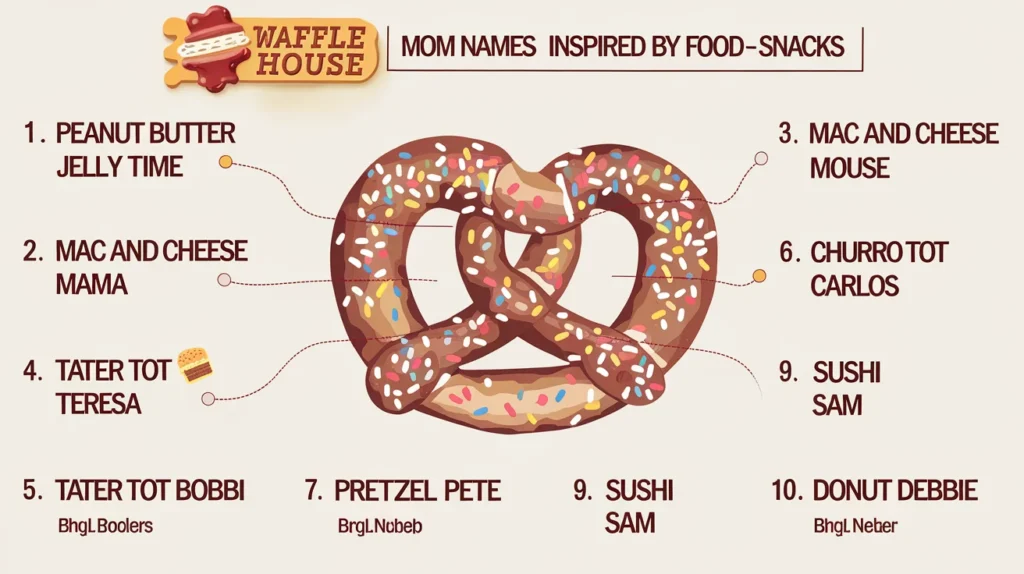 Mom Names Inspired by Food & Snacks