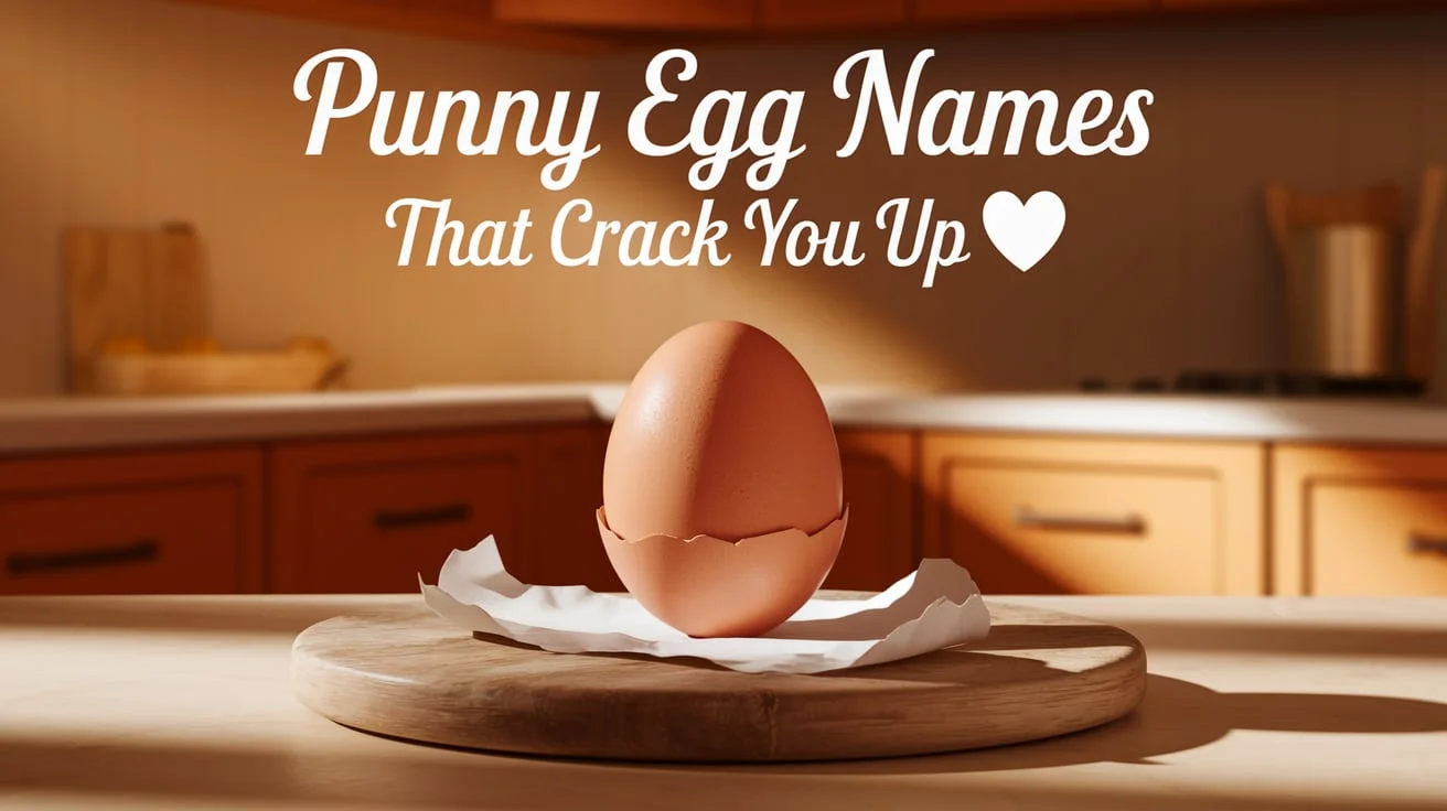 Punny Egg Names That Crack You Up 🥴
