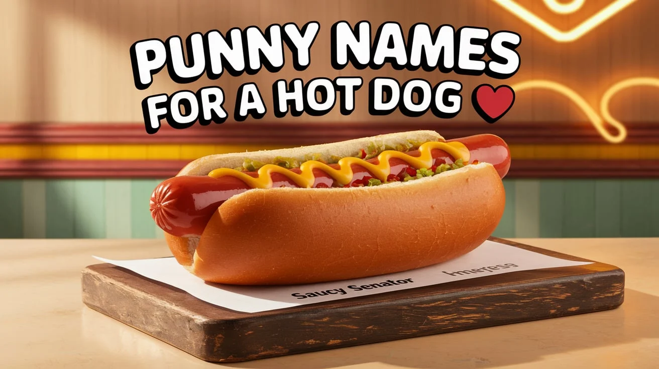 Punny Names for a Hot Dog 🌭