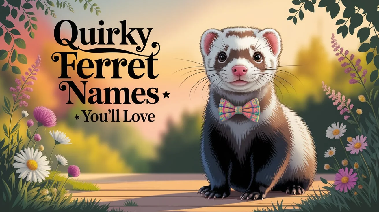 Quirky Ferret Names 🐾 You’ll Love