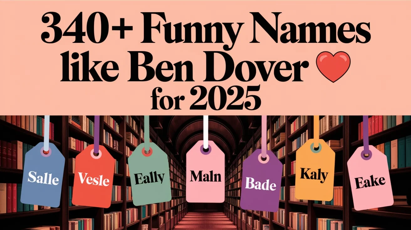 Funny Ben Dover Names