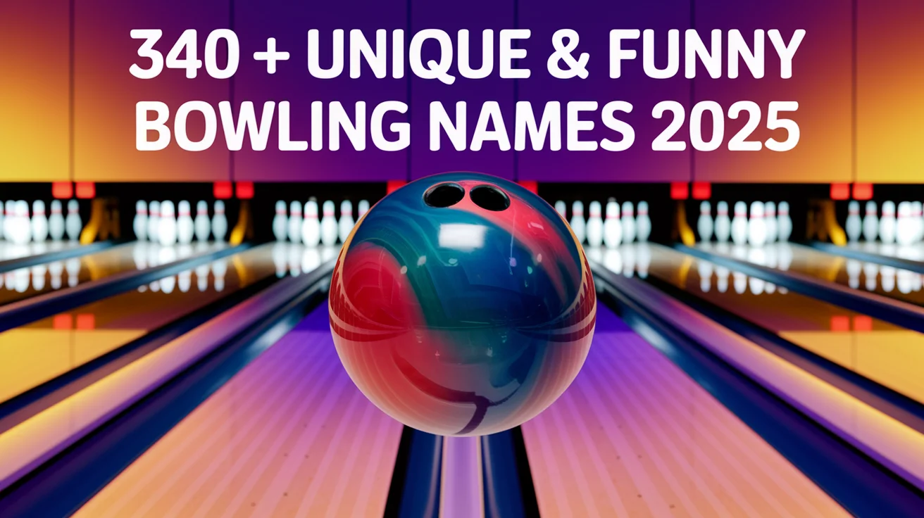 Funny Bowling Team Names