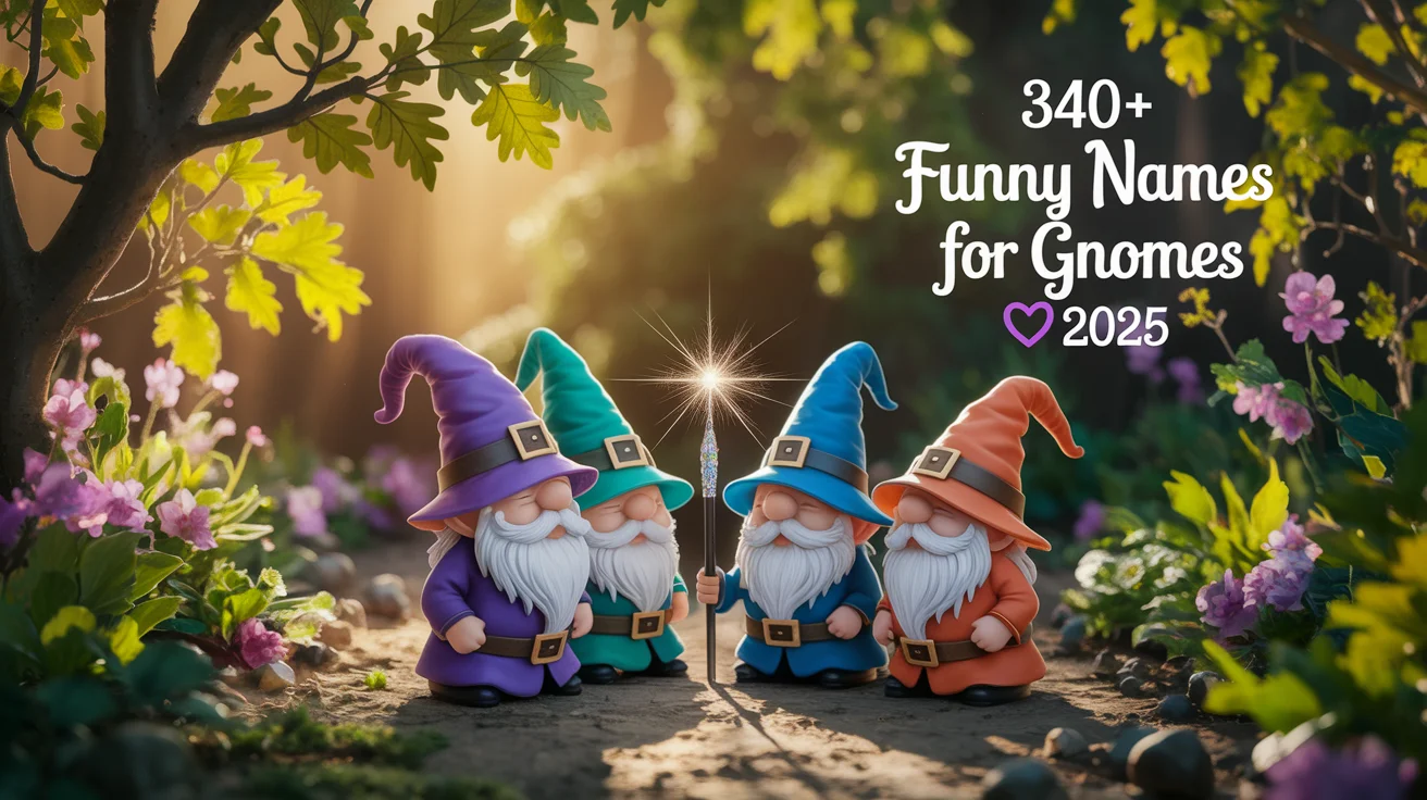 Funny Names for Gnomes