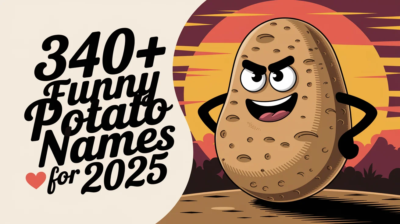 Funny Potato Names